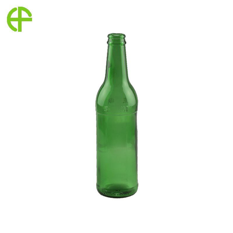 Zumraddan yashil soya sousli shisha butilka