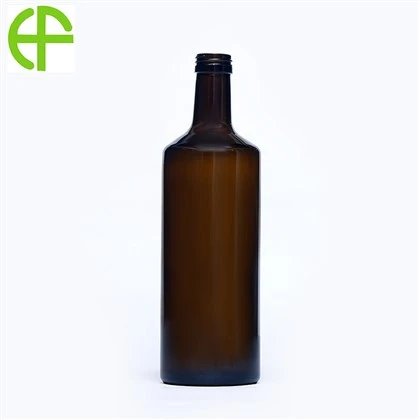 750ml Zaytun yashil Feniks moyi shisha shishasi